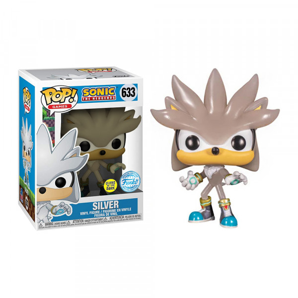 Funko POP! Sonic the Hedgehog: Silver (Glows in the Dark)